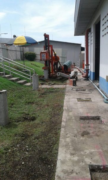 micropile เสาเข็ม ไมโครไพล์ สปันไมไมโครไพล์ เสาเข็มไมโครไพล์ เสาเข็มสปันไมไมโครไพล์ ตอกเสาเข็ม - 150