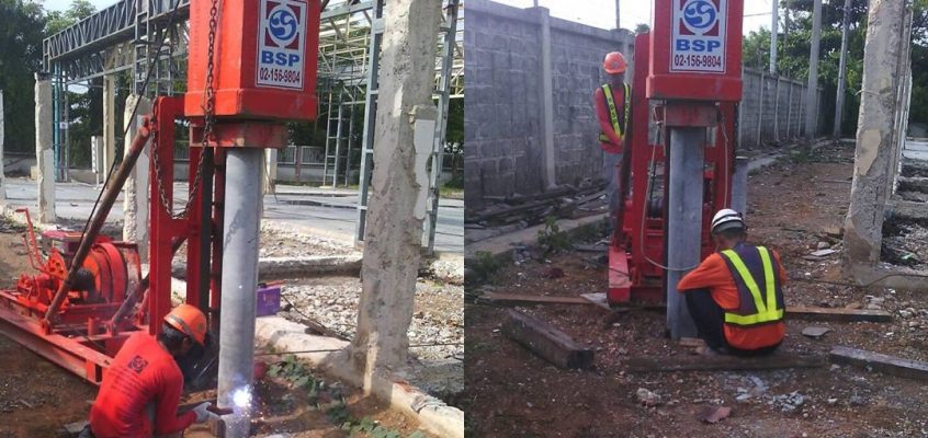 micropile เสาเข็ม ไมโครไพล์ สปันไมไมโครไพล์ เสาเข็มไมโครไพล์ เสาเข็มสปันไมไมโครไพล์ ตอกเสาเข็ม - 074