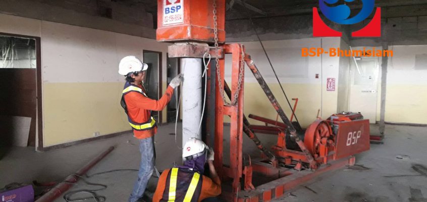 spun-micropile micropile