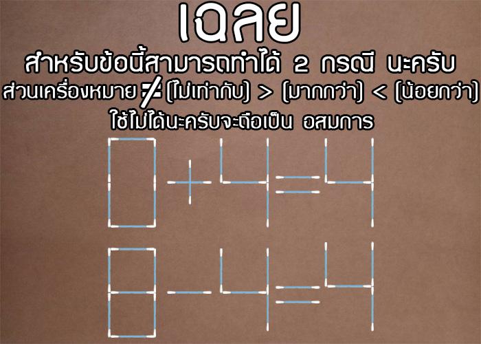 Puzzle ปัญหาเชาว์