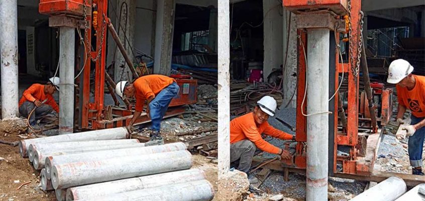 สปันไมโครไพล์ Micropile